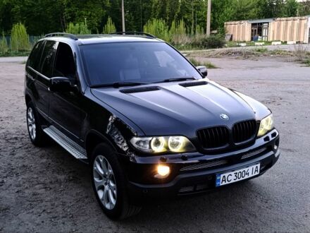 Синий БМВ Х5, объемом двигателя 2.9 л и пробегом 378 тыс. км за 8700 $, фото 1 на Automoto.ua