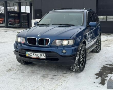 Синий БМВ Х5, объемом двигателя 0 л и пробегом 317 тыс. км за 6950 $, фото 1 на Automoto.ua