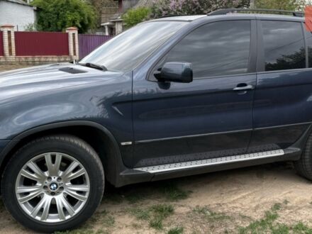 Синій БМВ Х5, об'ємом двигуна 2.99 л та пробігом 480 тис. км за 10800 $, фото 1 на Automoto.ua