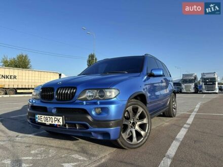 Синий БМВ Х5, объемом двигателя 4.8 л и пробегом 290 тыс. км за 11800 $, фото 1 на Automoto.ua