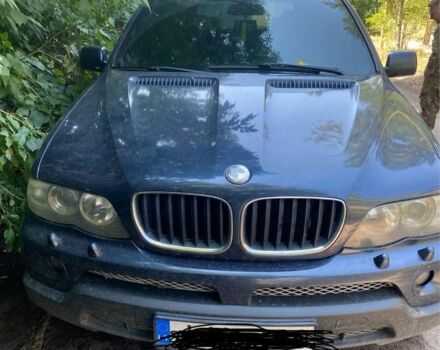 Синій БМВ Х5, об'ємом двигуна 3 л та пробігом 530 тис. км за 4600 $, фото 1 на Automoto.ua