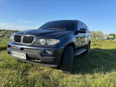 Синій БМВ Х5, об'ємом двигуна 3 л та пробігом 320 тис. км за 10499 $, фото 1 на Automoto.ua