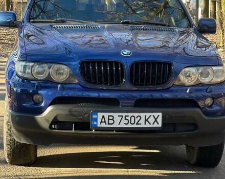 Синій БМВ Х5, об'ємом двигуна 3 л та пробігом 370 тис. км за 11000 $, фото 1 на Automoto.ua