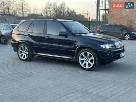 БМВ Х5 2005 в Виннице на Automoto.ua Синий БМВ Х5, объемом двигателя 4.4 л и пробегом 205 тыс. км за 11999 $, фото 1 на Automoto.ua