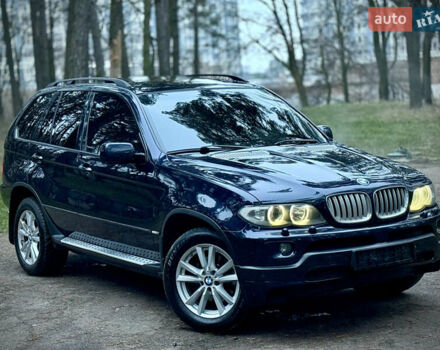 Синий БМВ Х5, объемом двигателя 3 л и пробегом 333 тыс. км за 9700 $, фото 1 на Automoto.ua