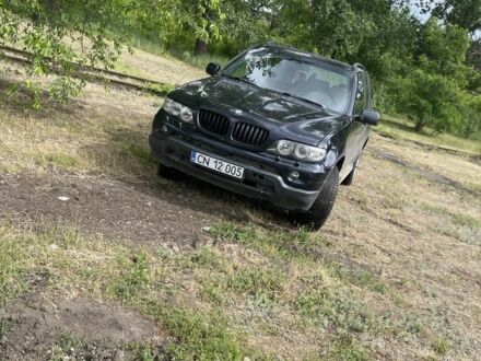 Синій БМВ Х5, об'ємом двигуна 3 л та пробігом 344 тис. км за 5500 $, фото 1 на Automoto.ua