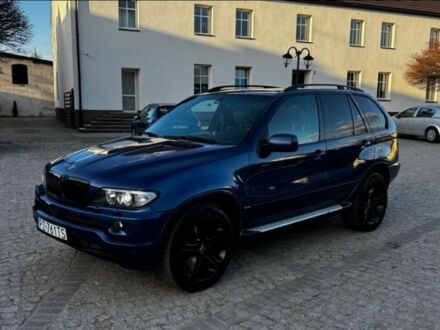 Синий БМВ Х5, объемом двигателя 3 л и пробегом 210 тыс. км за 2872 $, фото 1 на Automoto.ua