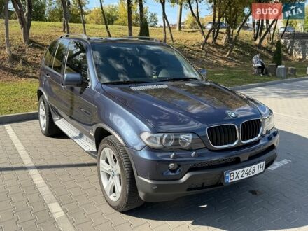 Синій БМВ Х5, об'ємом двигуна 3 л та пробігом 330 тис. км за 12999 $, фото 1 на Automoto.ua