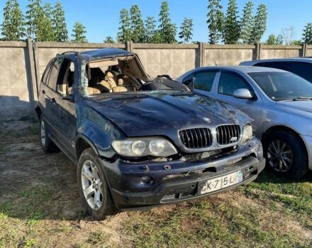 Синій БМВ Х5, об'ємом двигуна 3 л та пробігом 175 тис. км за 1500 $, фото 1 на Automoto.ua