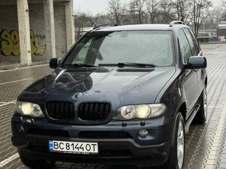 Синій БМВ Х5, об'ємом двигуна 2.99 л та пробігом 293 тис. км за 11500 $, фото 1 на Automoto.ua