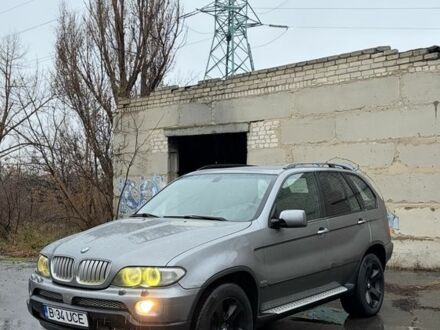 Синій БМВ Х5, об'ємом двигуна 3 л та пробігом 300 тис. км за 6200 $, фото 1 на Automoto.ua