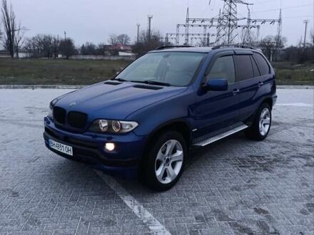 Синий БМВ Х5, объемом двигателя 2.99 л и пробегом 380 тыс. км за 14950 $, фото 1 на Automoto.ua