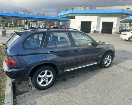 Синий БМВ Х5, объемом двигателя 3 л и пробегом 271 тыс. км за 5200 $, фото 1 на Automoto.ua