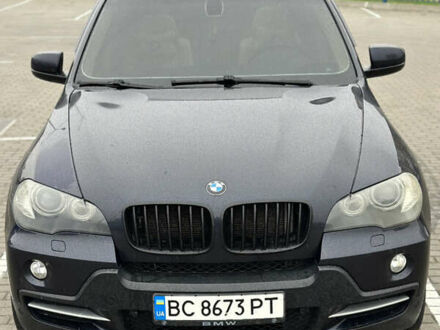 Синий БМВ Х5, объемом двигателя 3 л и пробегом 377 тыс. км за 9000 $, фото 1 на Automoto.ua