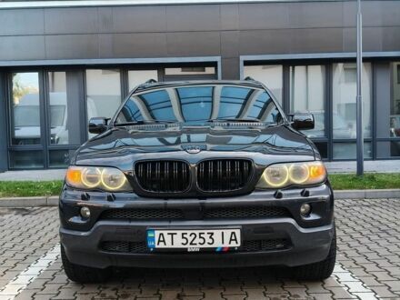 Синий БМВ Х5, объемом двигателя 3 л и пробегом 410 тыс. км за 10900 $, фото 1 на Automoto.ua