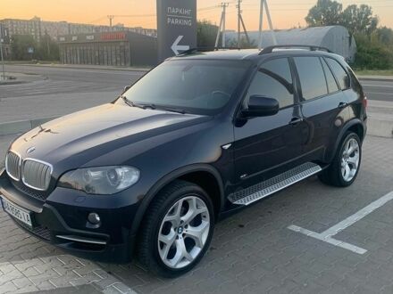 Синий БМВ Х5, объемом двигателя 4.8 л и пробегом 300 тыс. км за 14800 $, фото 1 на Automoto.ua