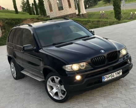 Синий БМВ Х5, объемом двигателя 3 л и пробегом 300 тыс. км за 6550 $, фото 1 на Automoto.ua