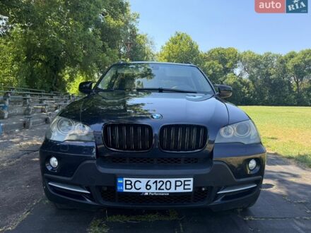 Синій БМВ Х5, об'ємом двигуна 3 л та пробігом 320 тис. км за 12400 $, фото 1 на Automoto.ua