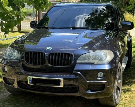 Синий БМВ Х5, объемом двигателя 3 л и пробегом 140 тыс. км за 15900 $, фото 1 на Automoto.ua