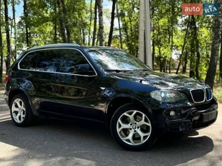 Синий БМВ Х5, объемом двигателя 4.8 л и пробегом 217 тыс. км за 10999 $, фото 1 на Automoto.ua