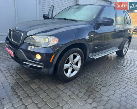 Синий БМВ Х5, объемом двигателя 3 л и пробегом 275 тыс. км за 7950 $, фото 1 на Automoto.ua