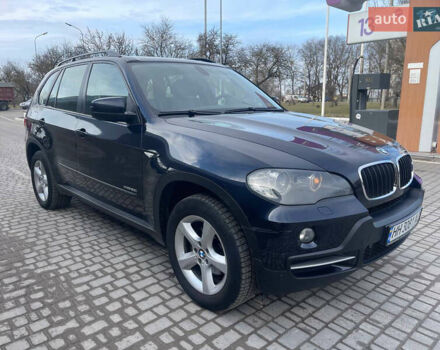 Синий БМВ Х5, объемом двигателя 3 л и пробегом 172 тыс. км за 10700 $, фото 1 на Automoto.ua