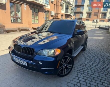 Синий БМВ Х5, объемом двигателя 3 л и пробегом 173 тыс. км за 10799 $, фото 1 на Automoto.ua