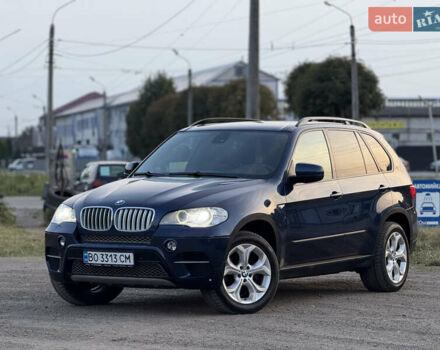 Синий БМВ Х5, объемом двигателя 3 л и пробегом 298 тыс. км за 17990 $, фото 1 на Automoto.ua