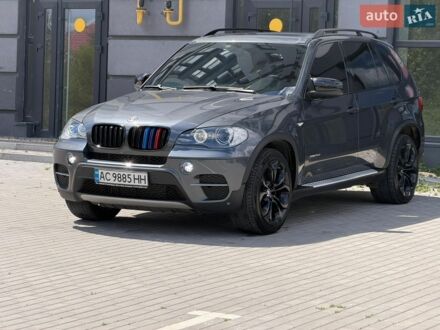Синий БМВ Х5, объемом двигателя 3 л и пробегом 214 тыс. км за 17199 $, фото 1 на Automoto.ua