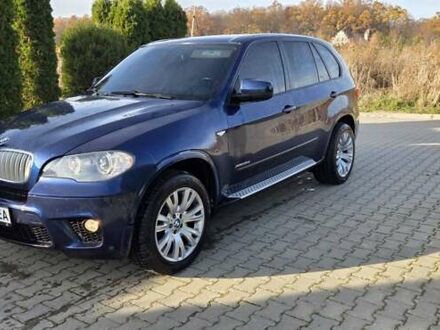 Синий БМВ Х5, объемом двигателя 3 л и пробегом 184 тыс. км за 20800 $, фото 1 на Automoto.ua