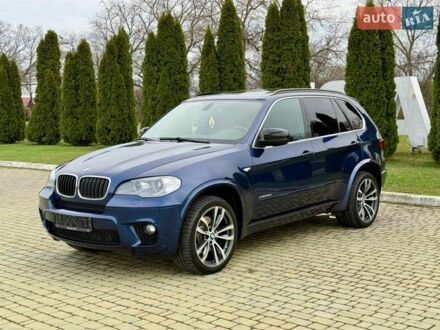 Синий БМВ Х5, объемом двигателя 2.99 л и пробегом 217 тыс. км за 16500 $, фото 1 на Automoto.ua