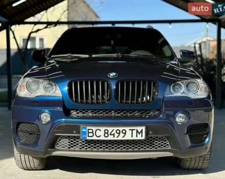Синий БМВ Х5, объемом двигателя 3 л и пробегом 237 тыс. км за 21000 $, фото 1 на Automoto.ua