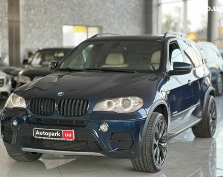 Синий БМВ Х5, объемом двигателя 3 л и пробегом 188 тыс. км за 17490 $, фото 1 на Automoto.ua
