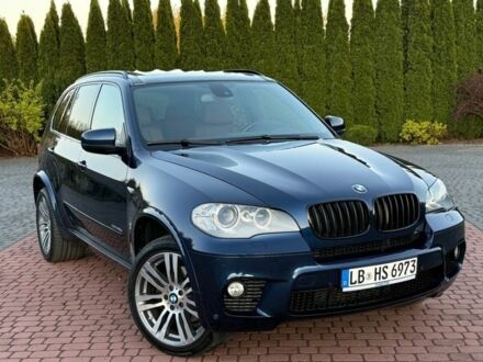 Синий БМВ Х5, объемом двигателя 3 л и пробегом 217 тыс. км за 4500 $, фото 1 на Automoto.ua