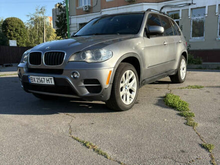 Синий БМВ Х5, объемом двигателя 3 л и пробегом 210 тыс. км за 14500 $, фото 1 на Automoto.ua