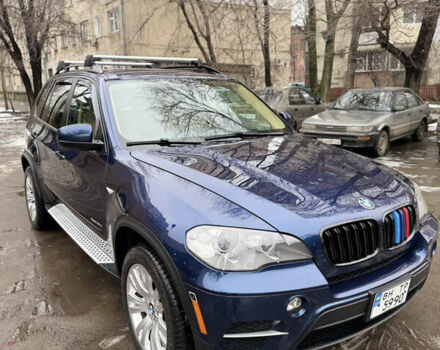 Синий БМВ Х5, объемом двигателя 3 л и пробегом 250 тыс. км за 19300 $, фото 1 на Automoto.ua