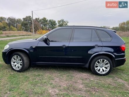 Синий БМВ Х5, объемом двигателя 3 л и пробегом 212 тыс. км за 19300 $, фото 1 на Automoto.ua