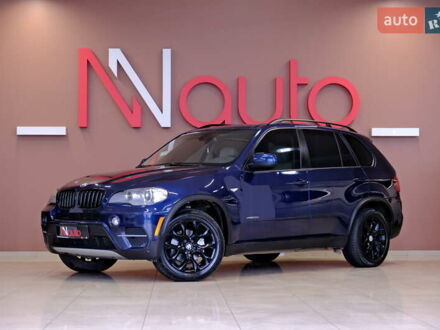 Синий БМВ Х5, объемом двигателя 3 л и пробегом 190 тыс. км за 12900 $, фото 1 на Automoto.ua