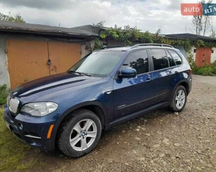 Синий БМВ Х5, объемом двигателя 3 л и пробегом 294 тыс. км за 16850 $, фото 1 на Automoto.ua