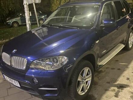Синий БМВ Х5, объемом двигателя 3 л и пробегом 253 тыс. км за 18300 $, фото 1 на Automoto.ua