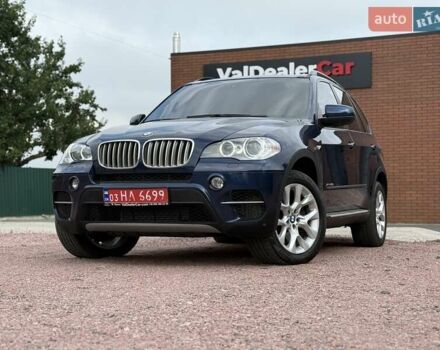 Синий БМВ Х5, объемом двигателя 3 л и пробегом 202 тыс. км за 17500 $, фото 1 на Automoto.ua
