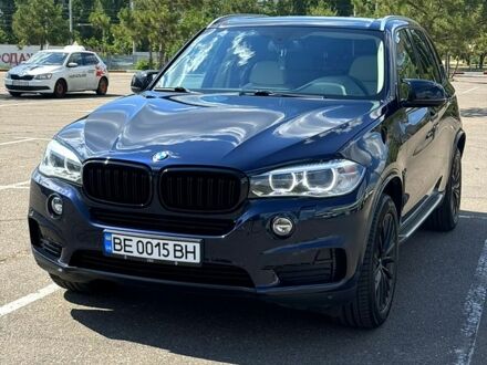 Синий БМВ Х5, объемом двигателя 3 л и пробегом 135 тыс. км за 21000 $, фото 1 на Automoto.ua