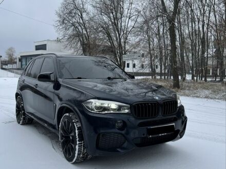 Синий БМВ Х5, объемом двигателя 3 л и пробегом 211 тыс. км за 20500 $, фото 1 на Automoto.ua