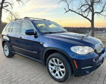 Синий БМВ Х5, объемом двигателя 3 л и пробегом 134 тыс. км за 4800 $, фото 1 на Automoto.ua