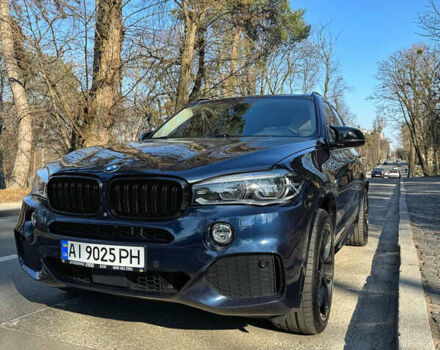 Синий БМВ Х5, объемом двигателя 2.98 л и пробегом 215 тыс. км за 27000 $, фото 1 на Automoto.ua