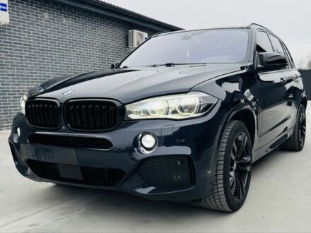 Синий БМВ Х5, объемом двигателя 3 л и пробегом 260 тыс. км за 31000 $, фото 1 на Automoto.ua