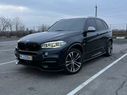 Синий БМВ Х5, объемом двигателя 3 л и пробегом 147 тыс. км за 31600 $, фото 1 на Automoto.ua