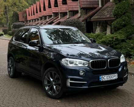 Синий БМВ Х5, объемом двигателя 3 л и пробегом 180 тыс. км за 22500 $, фото 1 на Automoto.ua