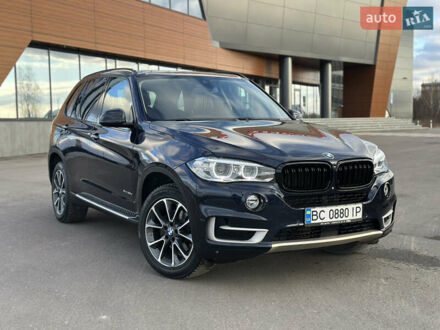 Синий БМВ Х5, объемом двигателя 3 л и пробегом 225 тыс. км за 29900 $, фото 1 на Automoto.ua