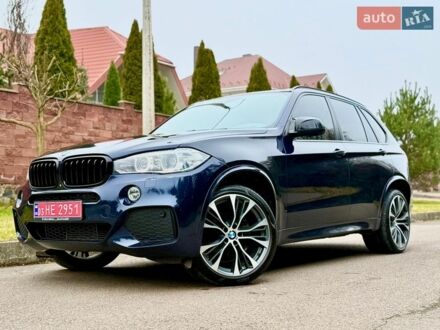 Синій БМВ Х5, об'ємом двигуна 3 л та пробігом 248 тис. км за 28700 $, фото 1 на Automoto.ua